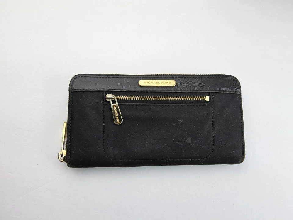 Michael Kors Nylon Zip Around Full Size Wallet - Image 3 of 4