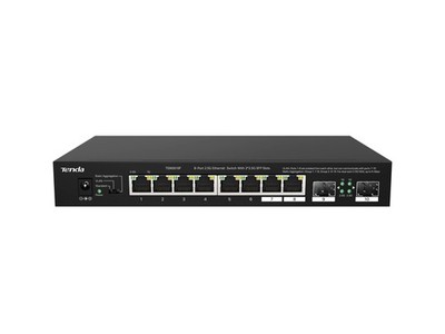 TEM2010F, 8 Port 2.5G Ethernet Switch Support NAS 5G Transmission, Unmanaged 2.5