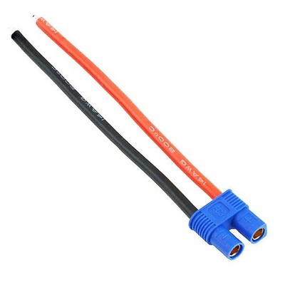 Prewired Female EC3 Connector Lead 10cm RC