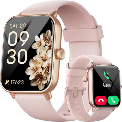 FITPOLO IDW19 Smartwatch 1.3'' Display Fitnessfunktionen Benachrichtigungen Neu E