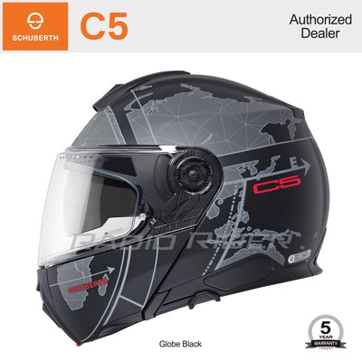 NEW Schuberth C5 Motorcycle Flip-Up Helmet | Globe Black | 3XL | Free Shipping