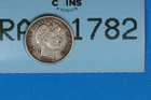 1909 10C LIBERTY HEAD BARBER SILVER DIME Early US Type RAW-1782