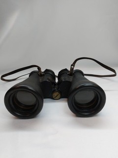 Vintage WWII German Navy 7x50 Kriegsmarine U Boat Binoculars With Rubber Working