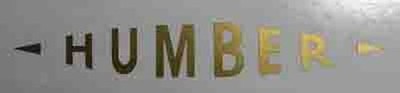 Humber Chaincse Aufkleber