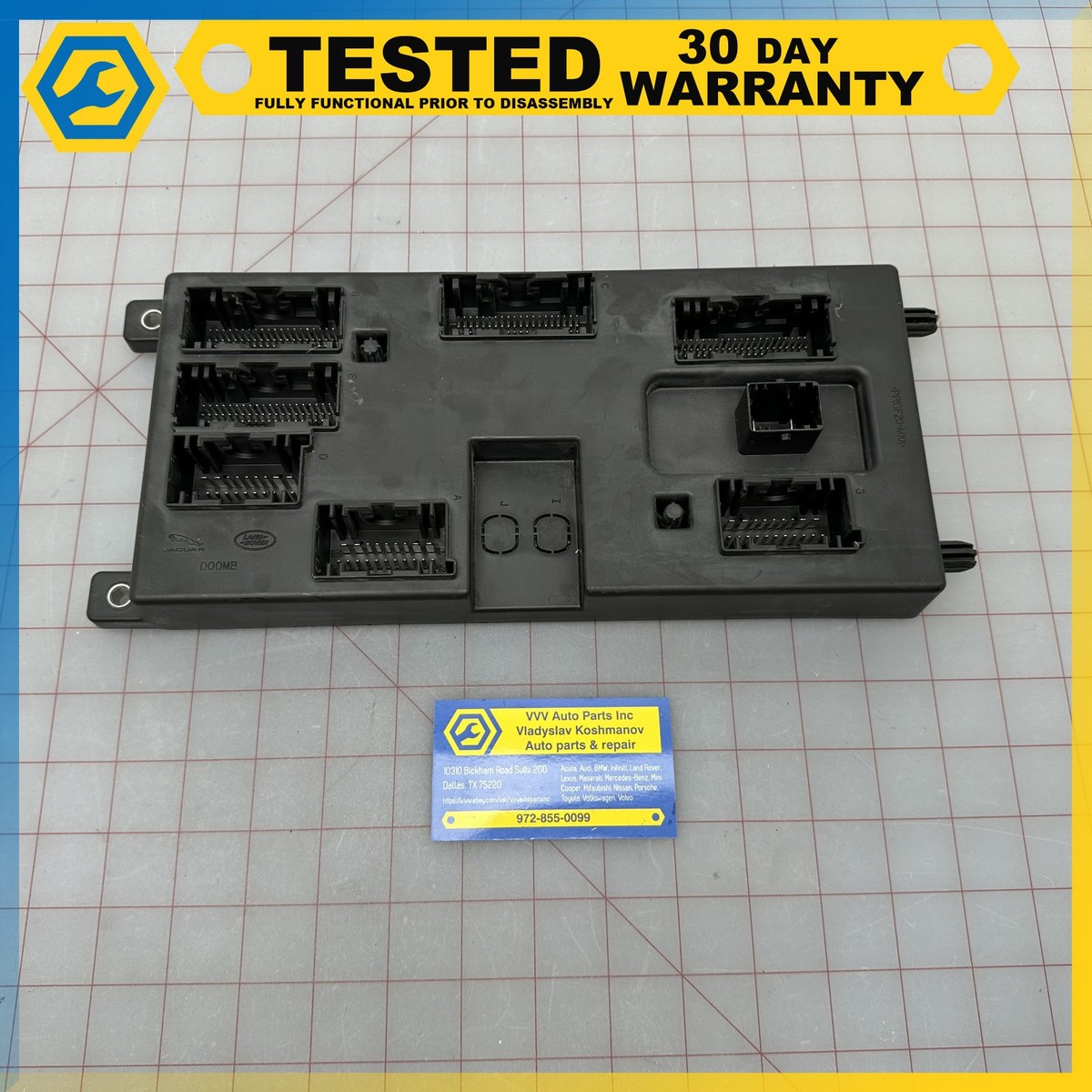 17 JAGUAR XE BCM BODY CONTROL MODULE OEM GX73-14F041-AL | eBay