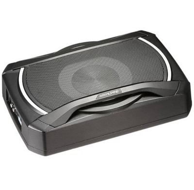 ALPINE SWE-1080 Powered SUB WOOFER MAX 160w NEW from Japan