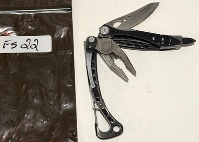 LEATHERMAN Skeletool CX Multi Tool Knife Green With 154CM Blackened Blade S4