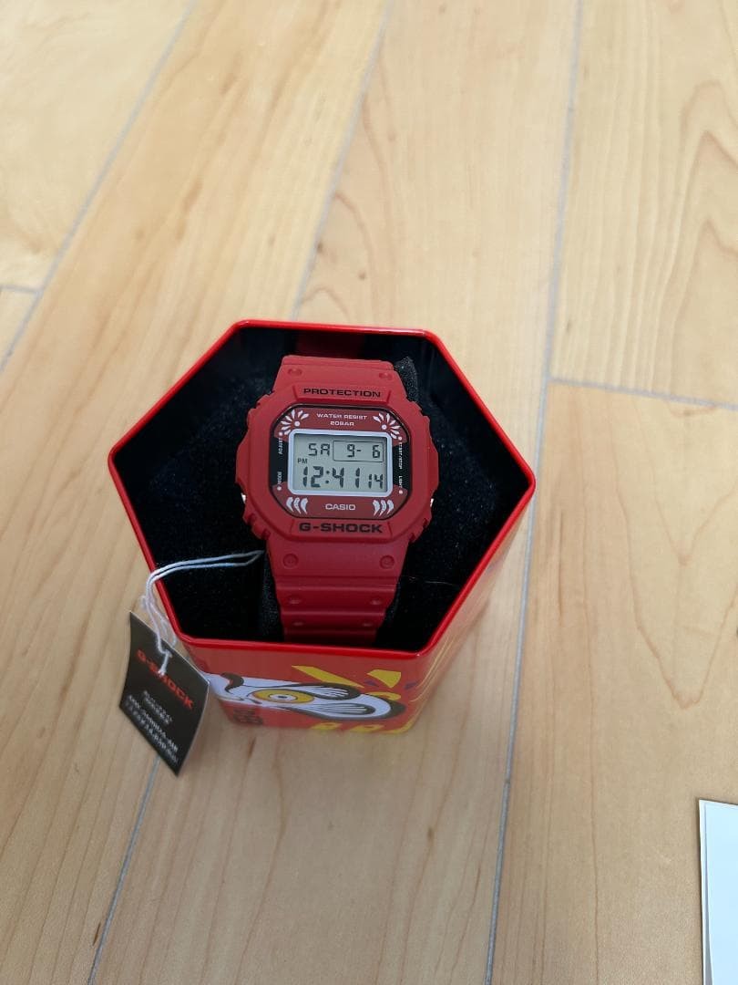 G-SHOCK DW-5600DA-4JR ダルマ レッド Casio G-Shock Daruma DW-5600DA-4JR | Sakurawatches.com