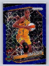 2025 Panini Prizm WNBA #106 Lisa Leslie Blue Velocity Prizms