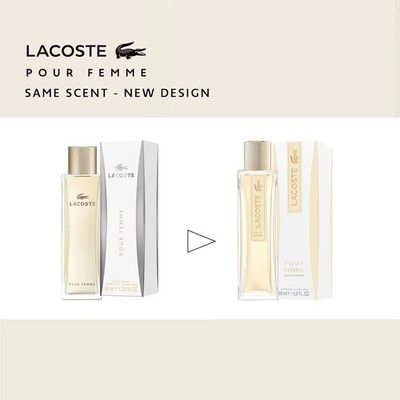Lacoste pour Femme Eau de Parfum 90 ml EDP Spray Damen NEU OVP