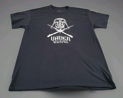 NOVA MEN x STAR WARS Vader Black Tee Men's Size Large NWOT
