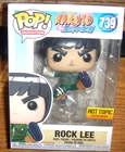 FUNKO POP ANIMATION NEW #739 ROCK LEE HOT TOPIC  EXCLUSIVE FREE SHIPPING
