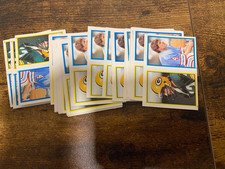 1984 Topps Album Stickers Lynn Dickey Florian Kempf #87-237 Rookie RC Lot of  52