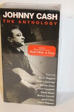New Sealed Johnny Cash The Anthology VHS Tape