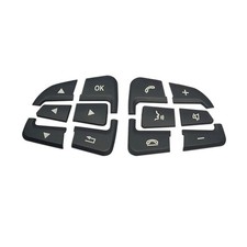 Car Steering Wheel Button Covers Trim Stickers for GLC X253 C Class W2057468