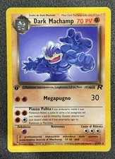 Pokemon Dark Machamp Set Team Rocket 27/82 No Holo Ita Prima Edizione