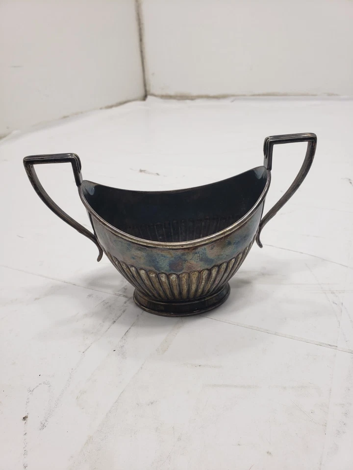 Crema y plato de azúcar Hamilton Patter vintage de plata esterlina Tiffany & Co. Foto 2 de 4