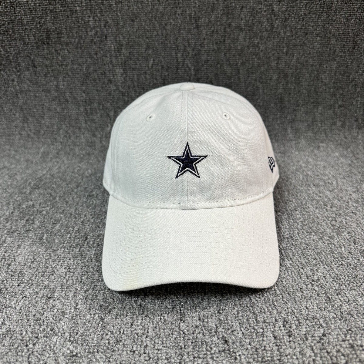 New Era Dallas Cowboys White Hat Cap Buckle Strap NFL