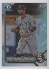 2022 Bowman Draft Chrome Sky Blue Refractor Jordan Sprinkle #BDC-183 n1u