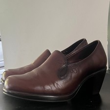 Dansko Shoes  Loafer Heels Sz 38 Brown