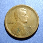 1910-S Lincoln cent  Abt. VF