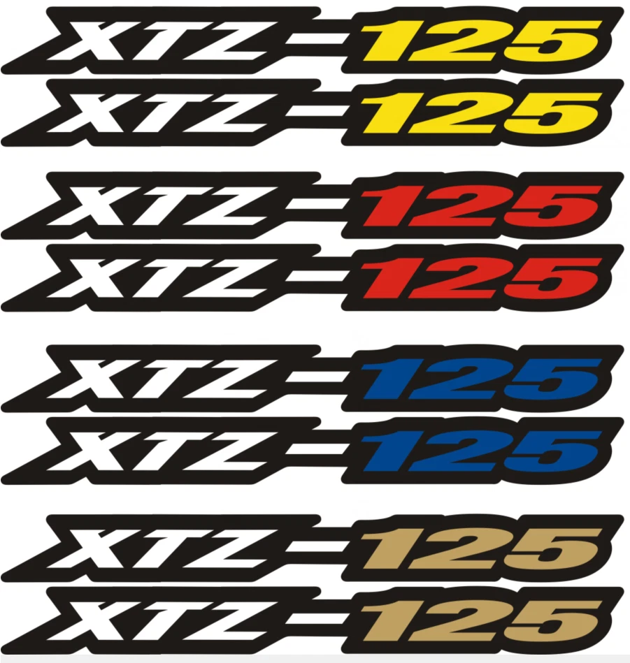 Adesivos listras braço oscilante cola 3D para YAMAHA XTZ 125 XTZ125E 2015-2021  - Imagem 4 de 4