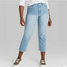 WILD FABLE High-Rise Straight Ankle Jeans - Sz 12