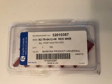 GRAPHIC CONTROLS 82-79-0412-06 - RED TEMPERATURE PENS Chart Recorder Pk Of 6