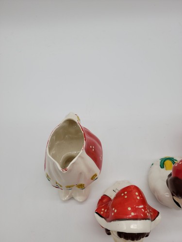 Vintage Artmark Holländisches Mädchen und Junge Stapler Salz und Pfeffer, Milchkännchen/Zucker - Bild 6 von 7