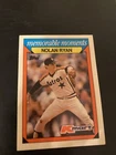 NOLAN RYAN (POP 55) 1988 TOPPS K-MART MEMORABLE MOMENTS “MINT" CARD #23