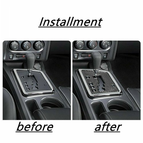 Karltys Center Console Gear Shift Panel Cover Trim For
