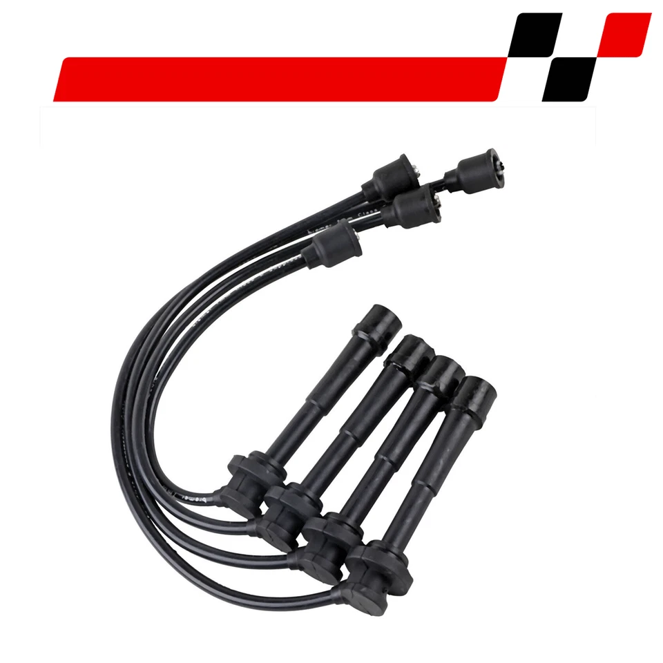 Juego de cables de bujía para Chevy GEO Tracker Pontiac Firefly Suzuki L4 1,6 L Foto 4 de 4