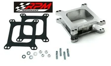 Carb Carburetor Spacer 2" Inch Aluminum OPEN Holley Edelbrock Carter Demon A109