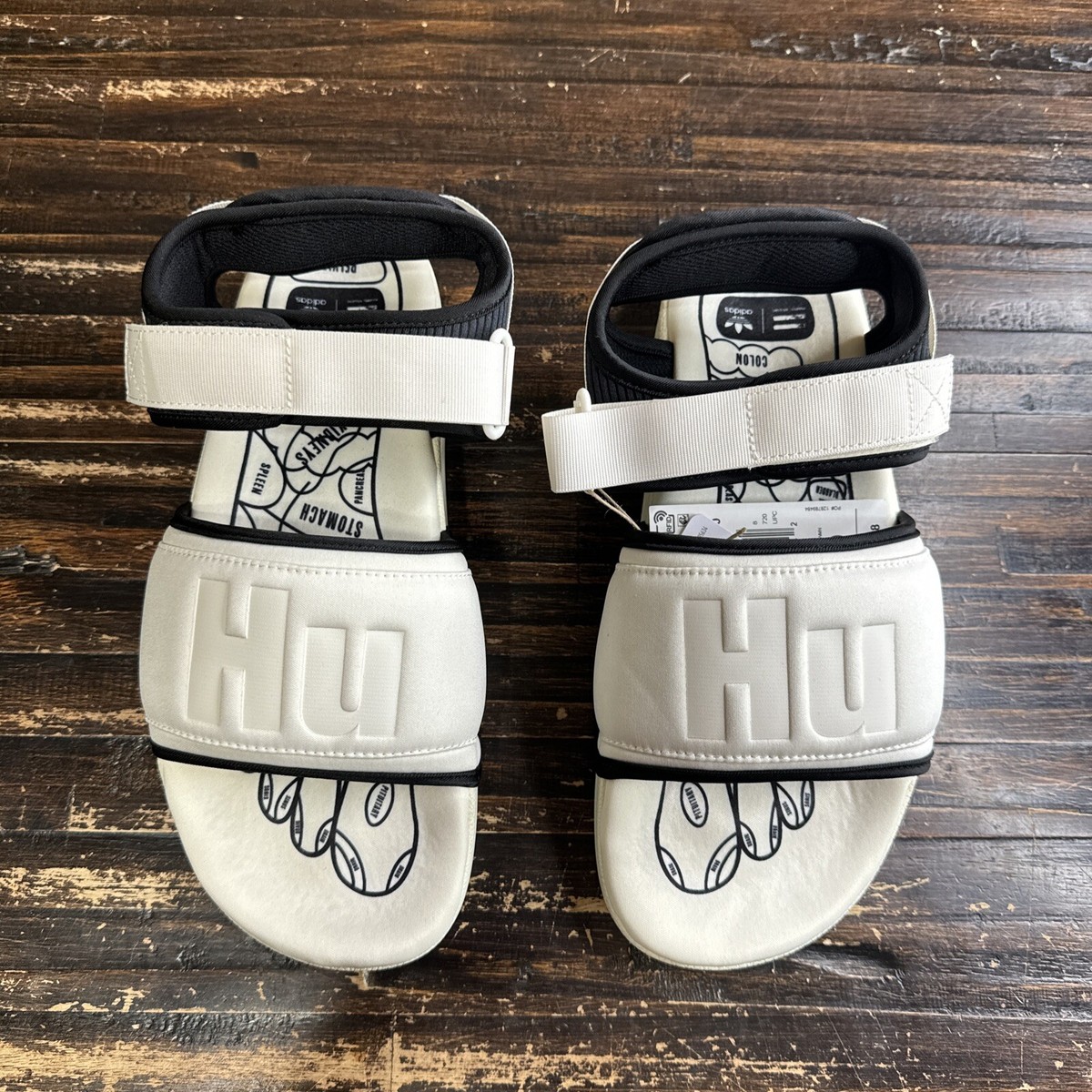 Adidas X Pharrell Williams Human Made Adilette 2.0 Sliders  display picture 2