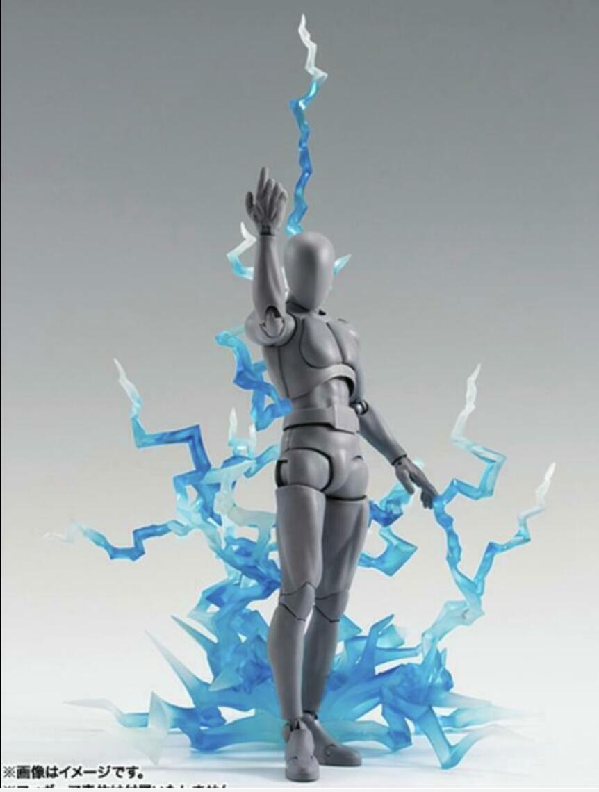 Effect Thunder Lightning Blue Figuarts Figma D-arts rider 1/6 figure hot toys