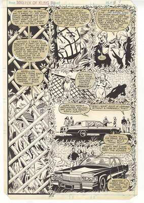Master of Kung Fu #109 pg 9 Original Comic Art by Gene Day