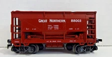 HO Scale “Great Northern” 88003 21' Ore Freight Train Car Railroad Vintage Brown