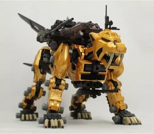 ZOIDS EZ-016 Saber Tiger Gold escala 1:72 plástico de acción completa - Imagen 3 de 6