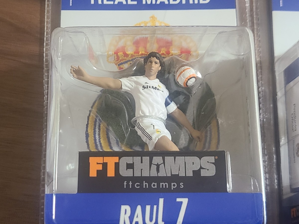 FT Champs Zidane ＆ Raul Real Madrid Ftchamps 3 Inch Figure