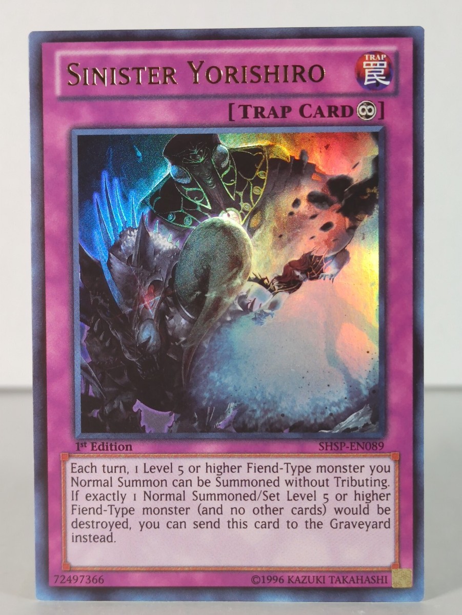 Sinister Yorishiro - Shadow Specters SHSP-EN089 - Ultra Rare - 1st