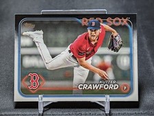 Kutter Crawford 2024 Topps Series 1 Flagship Baseball Card #316 Boston Red Sox