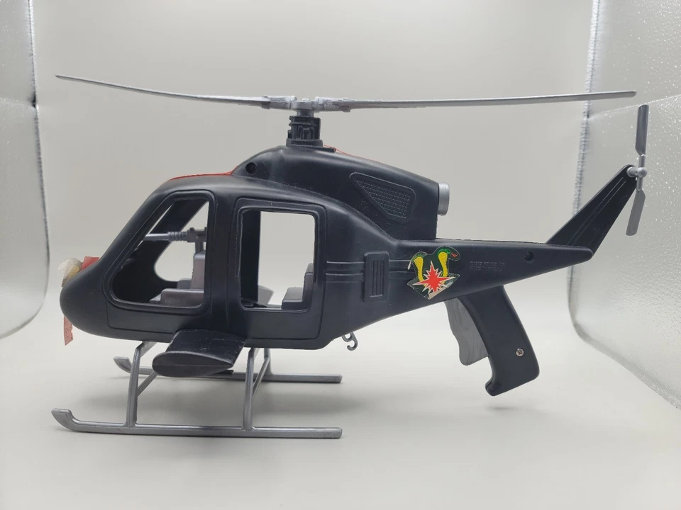 БОЛЬШОЙ ПЛОХОЙ ВЕРТОЛЕТ Плохие Парни Сержант Рок РЕДКИЙ 1982 REMCO вертолет 14 фотографий! - Изображение 2 из 4