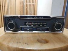 Vintage Becker MU Nadelstreifen Mersedes Benz Autoradio