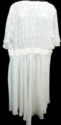 white maxi dress size 20