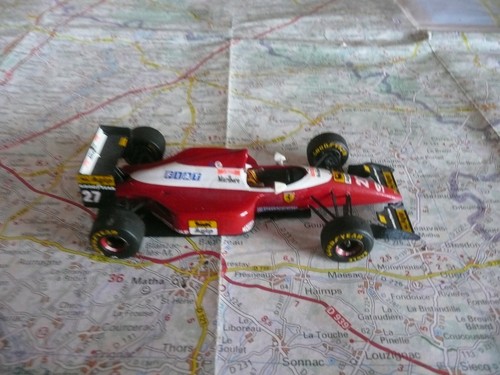 Ferrari F93 A N°27 GP Brésil 1993 (Alesi) - Kit Résine Tameo 1/43 - Ancien