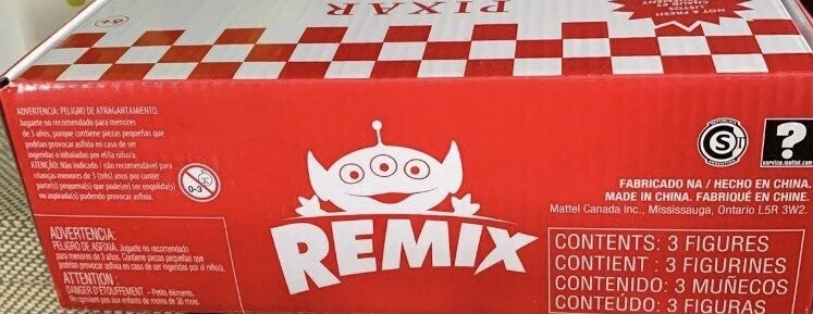 PoP! Pixar Alien Remix Pizza Mr. Incredible, Buzz Lightyear y Mérida 3pk Foto 4 de 4