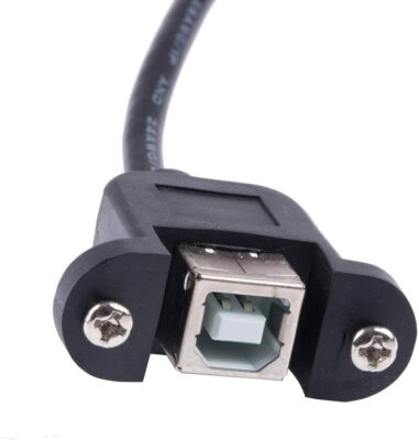 Cavo Ad Angolo Per Montaggio Pannello 2 Cavi USB Angolati 90 Gradi - Micro USB 5 Pin Maschio A USB B Femmina, Per Montaggio Su Pannelli E Spazi - Foto 11