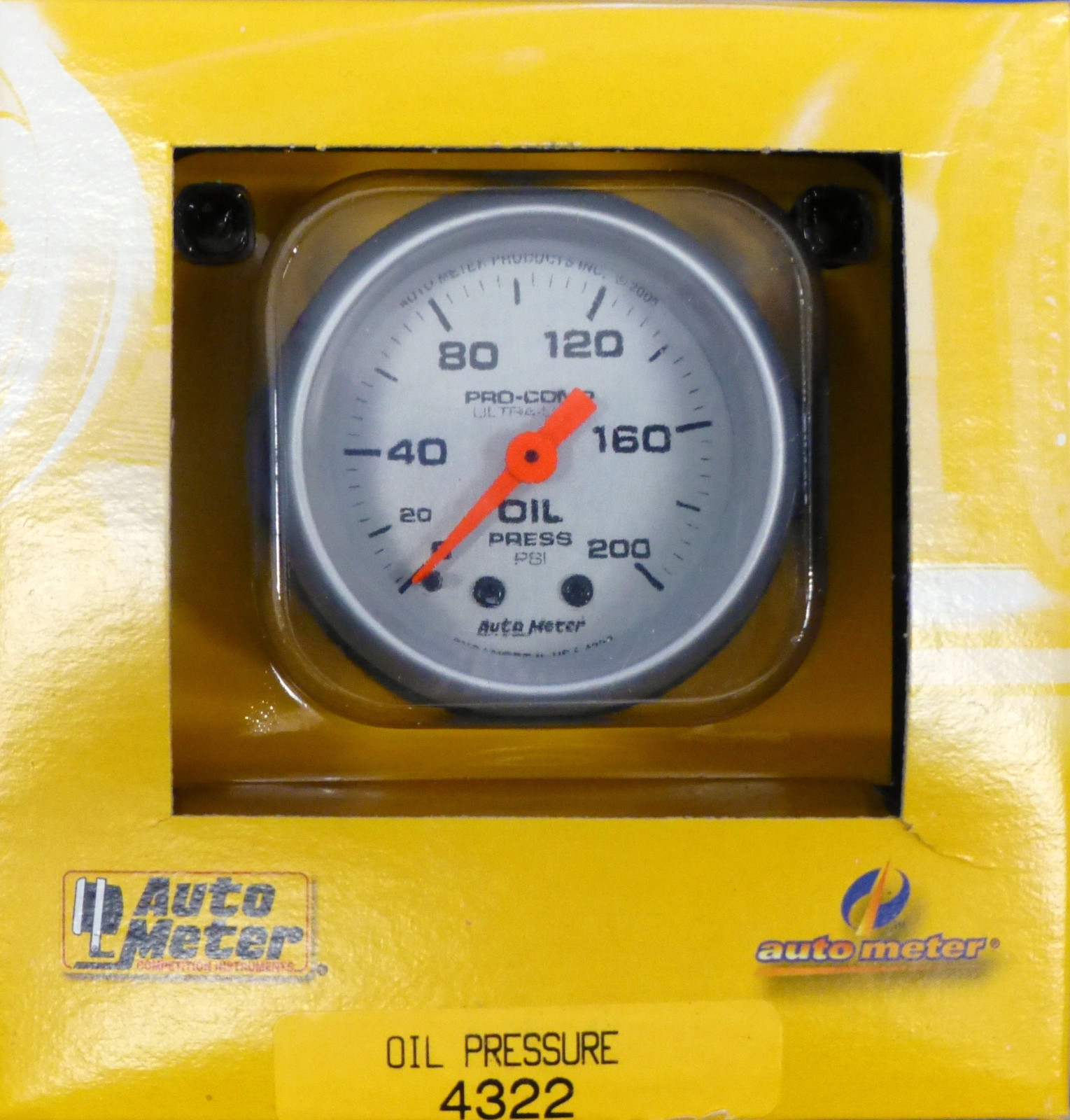 Pressure Gauge 0-200 Psi 2 1/16