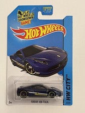 2014 Hot Wheels Ferrari 458 Italia #35. Ships In A Box