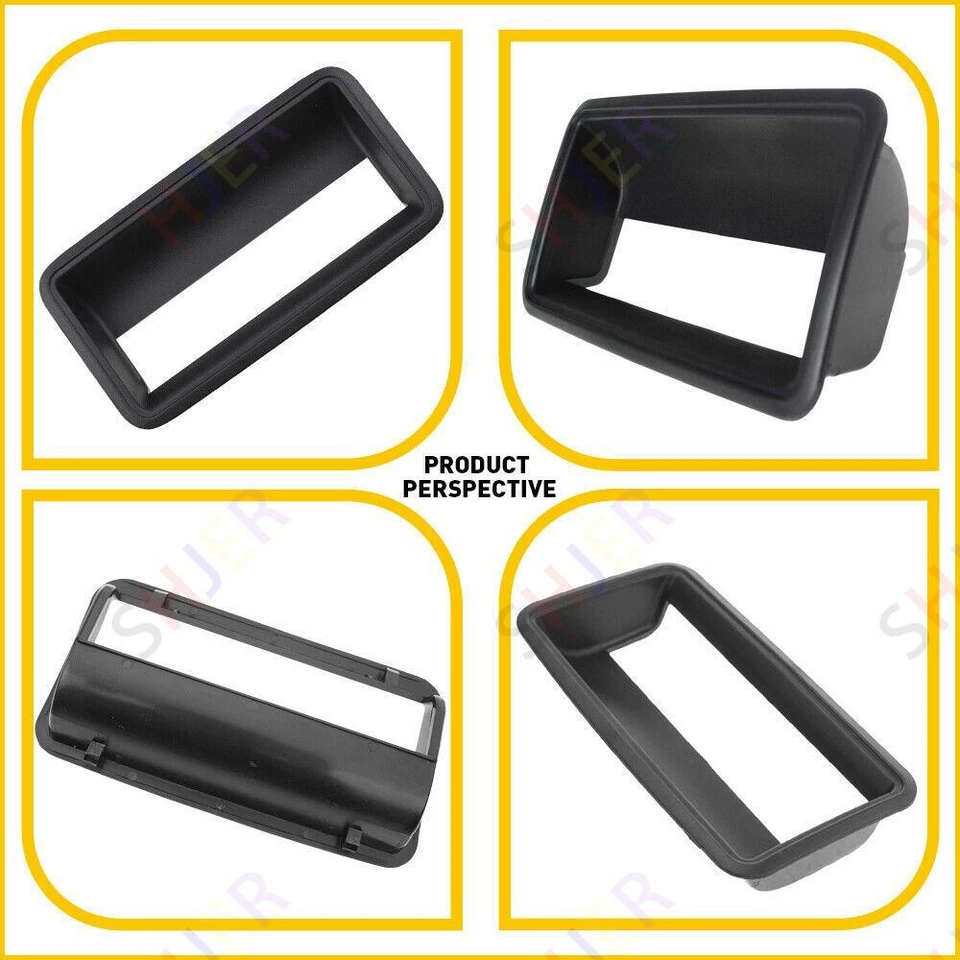 Cubierta de bisel de manija de puerta trasera exterior de auto para Chevrolet C1500 92-99 K1500 88-99 Foto 3 de 4